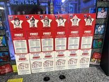 Lot of 6: 1978 Pepsi SuperSTAR Cards Pete Rose Ken Griffey Buddy Bell Zisk + 2