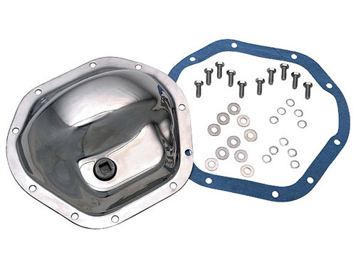 Couvercle de différentiel Dana 44 Jeep CJ en acier inox chromé antirouille