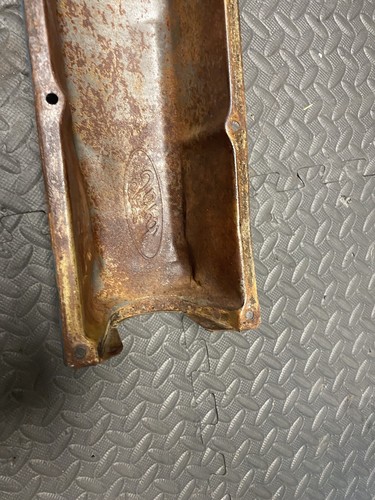 1970s 1980s FORD MUSTANG 2300 2.3 4 CYL CYLINDER STEEL VALVE ROCKER COVER - Picture 6 of 16