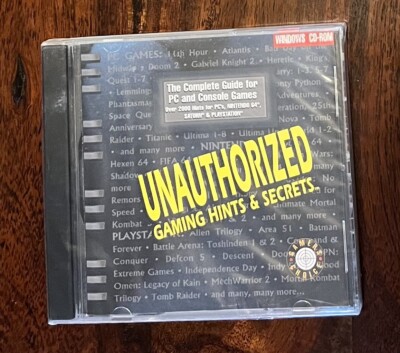 Gamers Choice Unauthorized Gaming Hints & Secrets CD ROM 1997