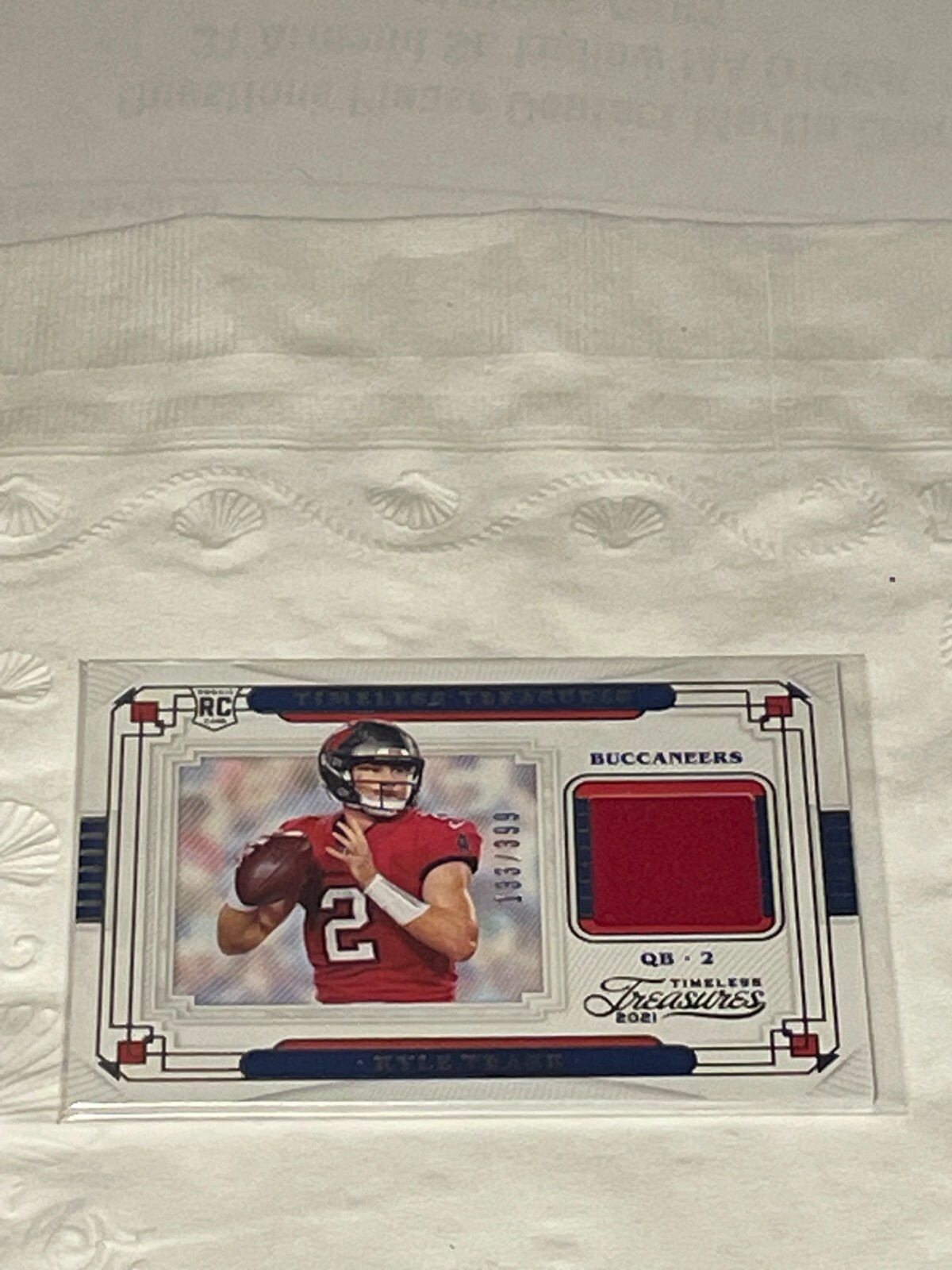 2021 Panini Chronicles Timeless Treasures Jersey #7 Kyle Trask /399