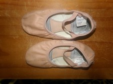 Dance Pre-Owned Ballet Shoes Revolution 150 Pink Adult 6M Leather Split Sole