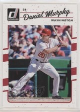 2017 Panini Donruss Aqueous Test /49 Daniel Murphy #173 uk2