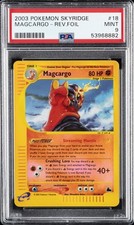 2003 POKEMON SKYRIDGE #18 MAGCARGO-REVERSE FOIL PSA 9 on eBay