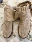 New UGG Classic Crochet Tall Knit Boots Sand Size 5  — photo 8