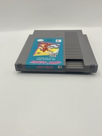 Tom & Jerry Nintendo NES Cartridge +Dustcover Authentic Label CLEAN Tested