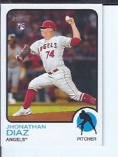 Jhonathan Diaz 2022 Topps Heritage High Numbers  RC  SP