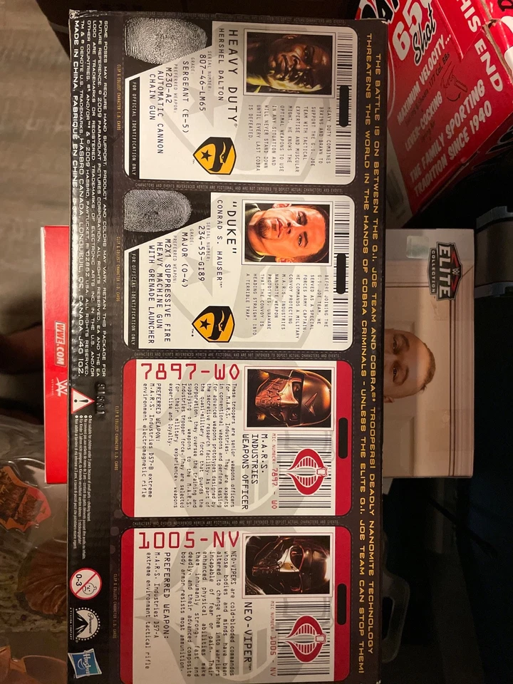 Paquete de 4 Gi Joe The Rise Of Cobra exclusivo de Gi Joe Vs Cobra Kmart Foto 2 de 2