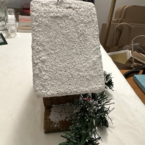 Decorazione Invernale Natalizia Uccellini Casa Decorazione Tavolo Casa - Foto 9 di 9