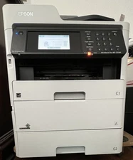 🔥Epson WorkForce Pro WF-C579R Network Multifunction Color Printer Needs Ink.🔥