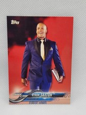 2018 Topps WWE #19 Byron Saxton Wrestling Announcer Card NM Smackdown Live 