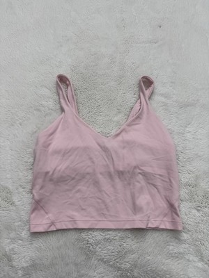 Lululemon Pale Pink Align Tank Top Size 8