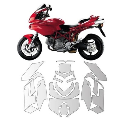Vinilo PPF Kit Completo DUCATI MULTISTRADA 1100 2008-2009