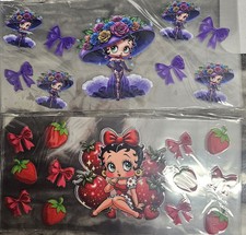 Betty Boop Uv Dtf Wraps