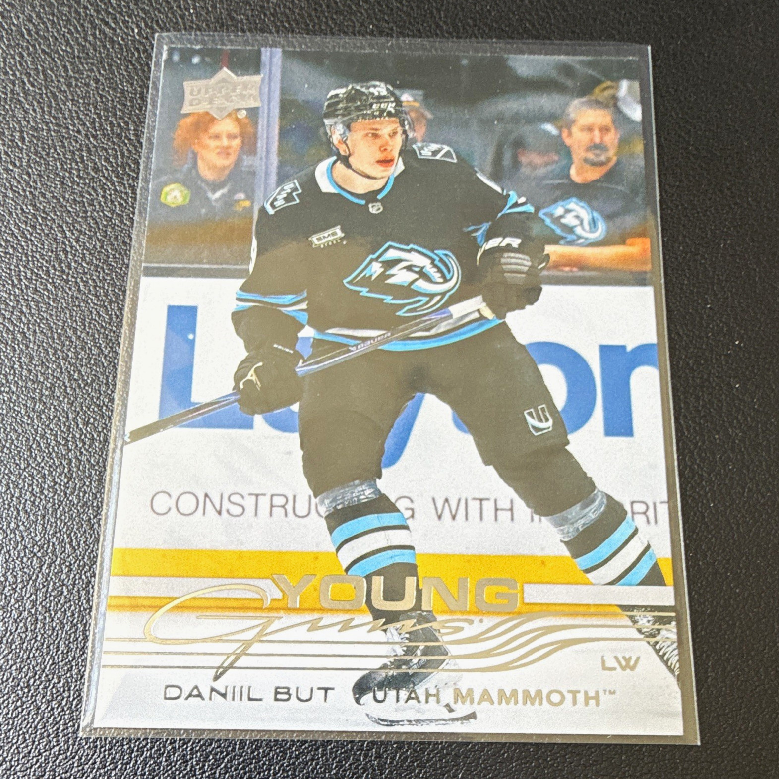 Upper Deck 2025-26 Series Daniil But Young Guns RC #708 Utah Mammoth