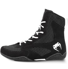 NEW! Venum Contender Black White High Top Boxing Shoes Size 11.5 45 EUR