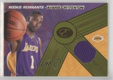 2007 Bowman Elevation Rookie Remnants Numbered to 49 8/49 Javaris Crittenton 0af