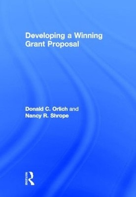 Developing a Winning Grant Proposal by Donald Orlich (English) Hardcover Book