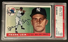 1955 Topps Baseball Frank Leja #99 PSA 7 NM