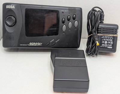 #ad Sega Genesis Nomad Handheld Console w Battery Pack amp; Charger READ $250.00