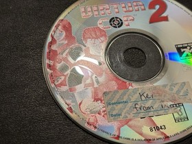 Virtua Cop 2 (Sega Saturn, 1996) Disc Only Authentic Tested & Works!
