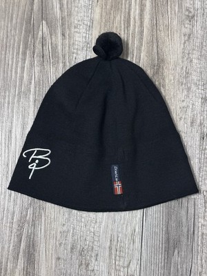 Bjorn Daehlie Beanie Hat Wool Acrylic Black One Size