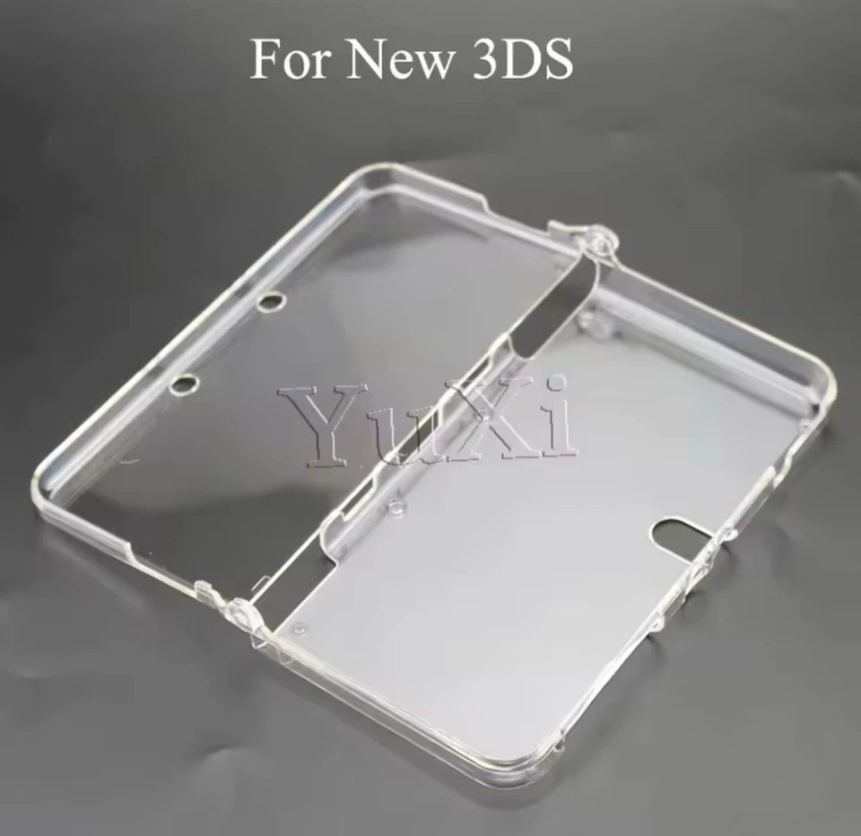 New 3DS XL LL 3DS Plastic Clear Protective Case Cover Hard Shell Skin For 3DS - Image 4 of 4