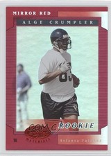 2001 Leaf Certified Materials Mirror Red 13/75 Alge Crumpler #107 0a7