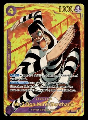 One Piece TCG The Best- Vol. 2 #EB01-061 Mr.2.Bon.Kurei (Bentham) (Reprint)