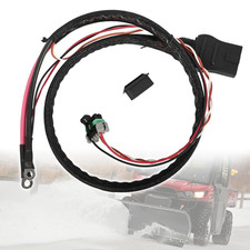 4 Pin Battery Cable Plow Side Compatible with Fisher Western Snowex V-Blade