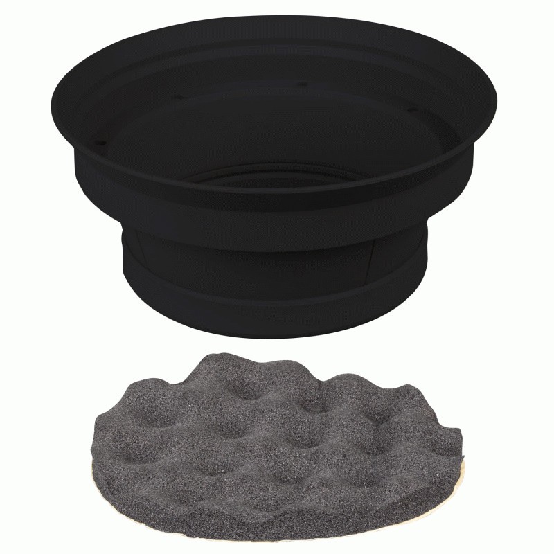 Metra IBSBF65 Install Bay 2 Piece Speaker Baffle Kit 6.5 Inch