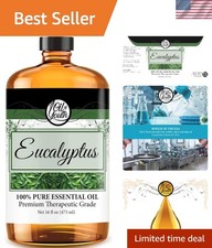 Fresh Eucalyptus Essential Oil 16oz - Aromatherapy for Relaxation Wellness