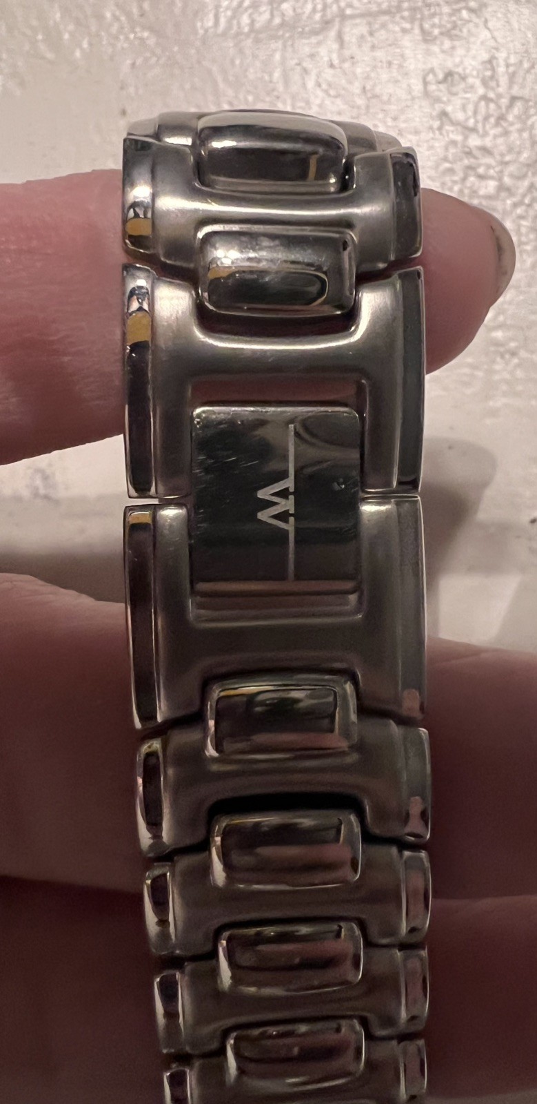 Wittnauer Women's Rectangular Dial Face Wristwatc… - image 2