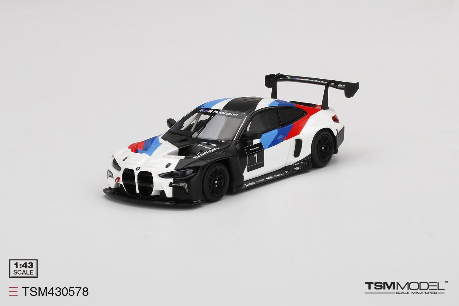 BMW M4 GT3 Presentation 1:43 Scale TSM Models TSM430578