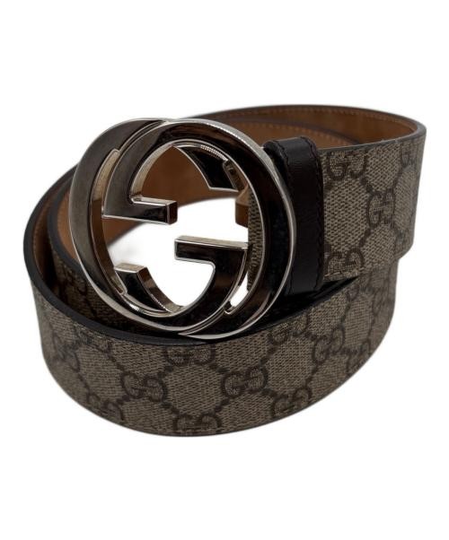 GUCCI GG Monogram Leather Belt for Men and Women