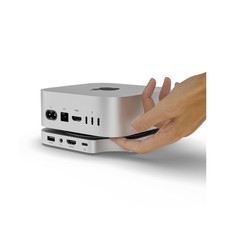 Minisopuru MINI4PRO Mac mini M4 Dock with 4K 60 HDMI, 8TB M.2 NVMe SSD Enclos...