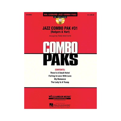 Jazz Combo Pak #31 (Rodgers & Hart) w/audio download Level 3 by Frank Mantooth