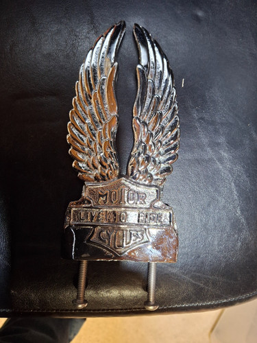 WINGED BAR & SHIELD SISSY BAR INSERT for Harley Davidson