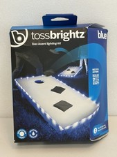 Brightz TossBrightz 2Pack LED Cornhole Lights Board Game Blue NEW Party Backyard