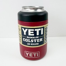 YETI 12oz Rambler Colster Can Insulator No Sweat Harvest Red DISCONTINUED COLOR