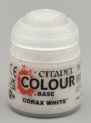 Warhammer Citadel Farbe Base: CORAX WHITE Games Workshop Tabletop Farbe
