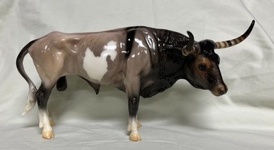 Breyer 2001 Breyerfest SR Texas Longhorn Bull Mesquite #710501 Tent Special New