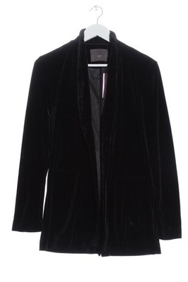 ICHI Long-Blazer Damen Blazer Gr. DE 36 schwarz klassischer Stil
