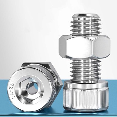 304 Stainless Steel Φ2.2mm~Φ8.2mm Allen Screw Hex Socket Hollow Cylindrical Head