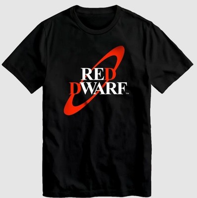 RED DWARF - T SHIRT - ''RED DWARF LOGO'' - BRANDNEU