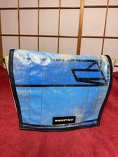 FREITAG F12 Dragnet Borsa Messenger Materiale Riciclato Bianco/Blu
