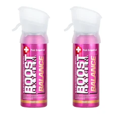 Boost Oxygen Pocket Size Balance Pink Grapefruit Aroma 3L Canister | Respiratory