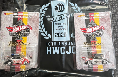 #ad Hot Wheels Japan Convention 2026 Volkswagen Beetle KAWA BUG A Right amp; Left Set $357.40
