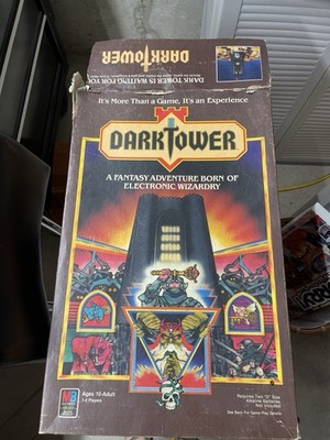 1981 DARK TOWER Board Game For Parts No Tower