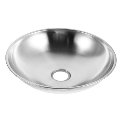 Eye Wash Station Stainless Bowl Replacement - Round Eyewash Sink for Plumbed